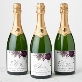 Lila Blumen, Pflaumenblumen, Boho, Brautparty