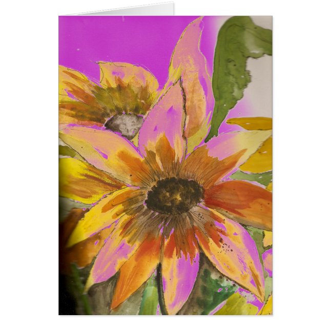 lila Blumen-Power (Vorne)