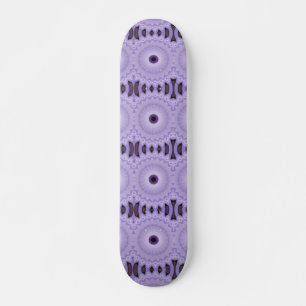 Lila Blumen Skateboard