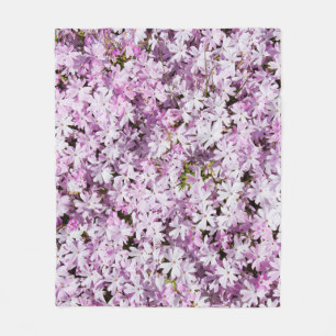 Lila Blumen Sommer blüht frischer Hintergrund Fleecedecke