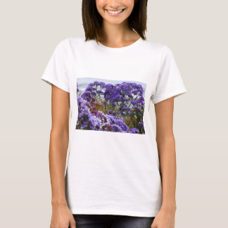 Lila Blumen T-Shirt