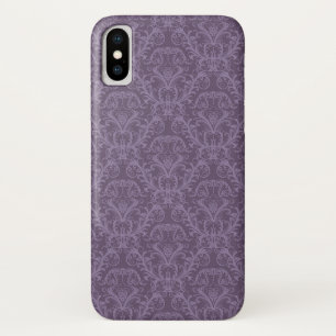 Lila Blumen Tapete 2 iPhone X Hülle