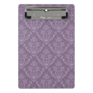 Lila Blumen Tapete Mini Klemmbrett