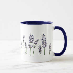 Lila BlumenBlumen des Lavendel-  Pastell Tasse