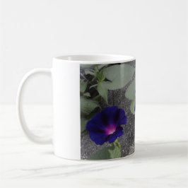 Lila Blumenkaffee-Tasse Tasse