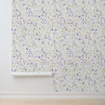 Lila Blumenmuster