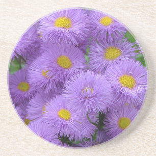 Lila Blumenmuster Untersetzer
