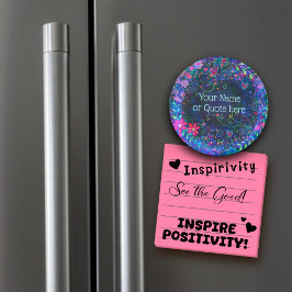 Lila Blumenspass, Individuelle Inspirivität Magnet