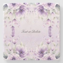 Lila Blumenstrauß-Untersetzer Steinuntersetzer