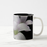 Lila Blüten-Tasse