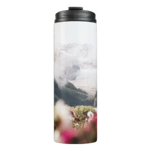 LILA BLÜTEN THERMOSBECHER