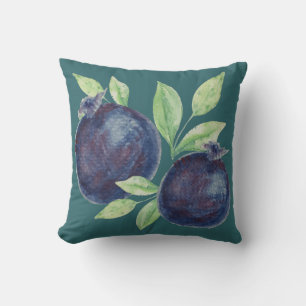 Lila Boho Blueberries Kissen