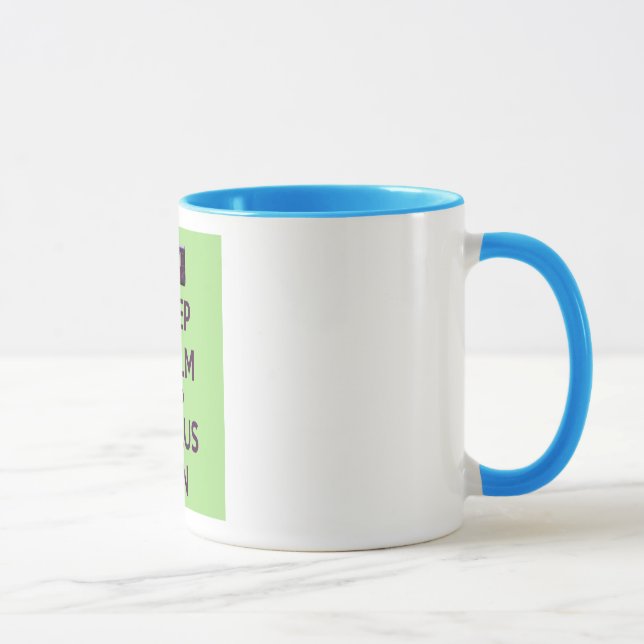 Lila "Bolus auf" Tasse (Rechts)