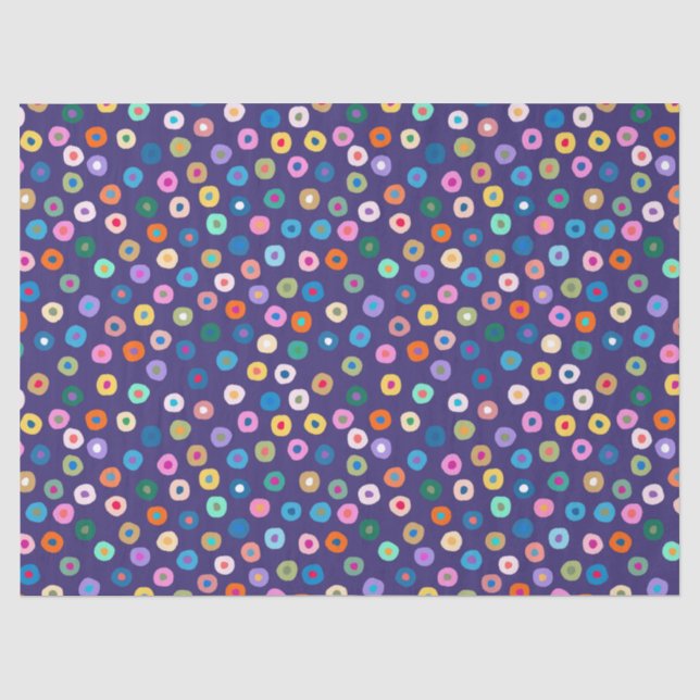 Lila Bonbon Seidenpapier (Vorderseite)