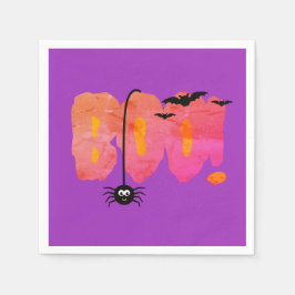Lila Boo Serviette