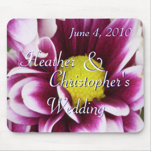 Lila Bouquet Mousepad