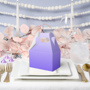 Lila Breite Geschenkschachtel