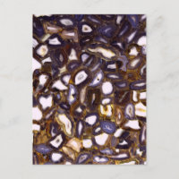 Lila Brown White Agate Steinmuster