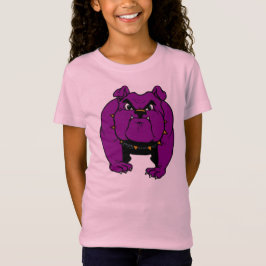 Lila Bulldog T-Shirt