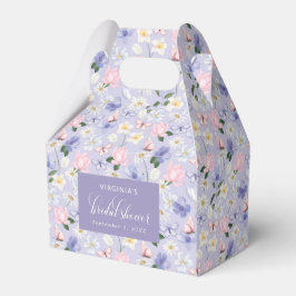 Lila Butterfly-Gefälligkeitsbox Geschenkschachtel