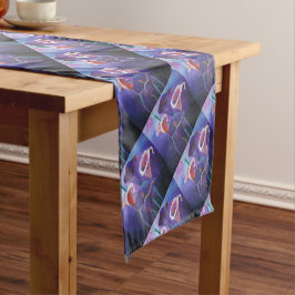 Lila Callas Lilac und Lila Kunst Kurzer Tischläufer