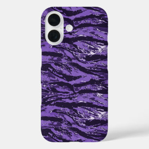 Lila Camouflage Handy Case