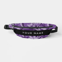 Lila Camouflage Ihr Name personalisieren