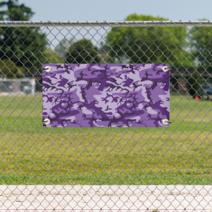 Lila Camouflage, Militär, Armee Banner