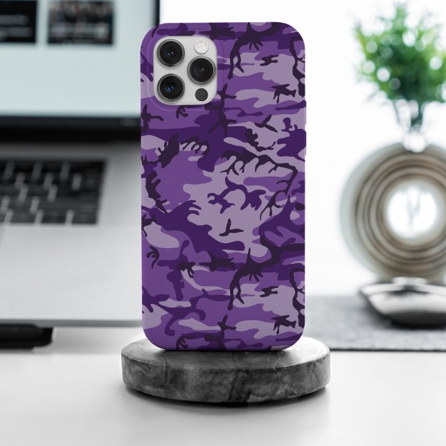 Lila Camouflage, Militär, Armee Case-Mate iPhone Hülle (Von Creator hochgeladen)