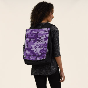 Lila Camouflage, Militär, Armee Rucksack