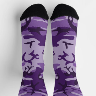 Lila Camouflage, Militär, Armee Socken
