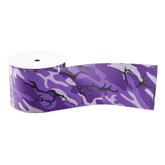 Lila Camouflage Ripsband
