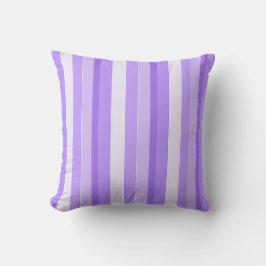 Lila Candy Stripe Kissen