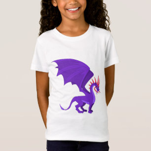 Lila Cartoon T-Shirt