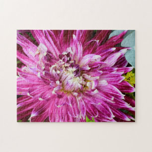 Lila Chrysanthemum - Blume Puzzle
