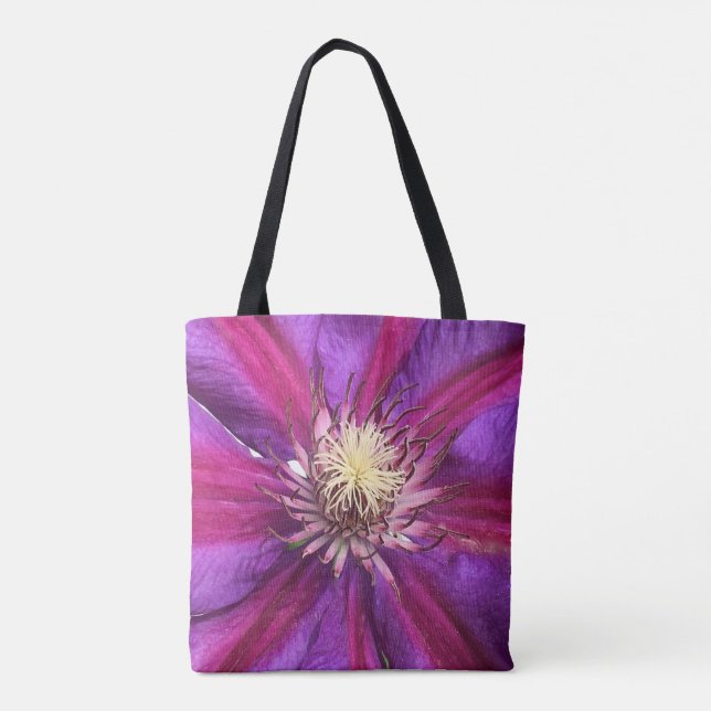 Lila Clematis Blossom (Rückseite)