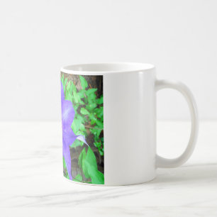 Lila Clematis-Blume Tasse