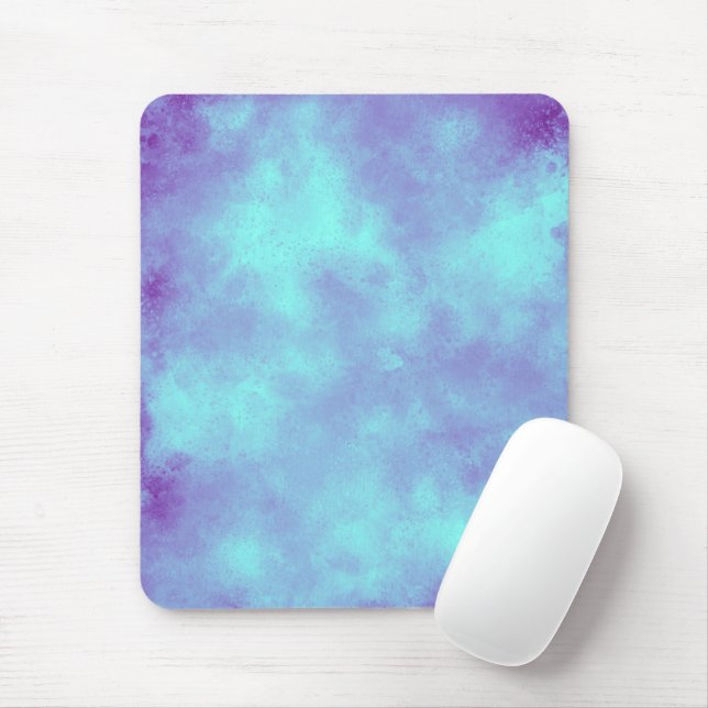 Lila Cloud-Effekt Mausmatte Mousepad (Mit Mouse)