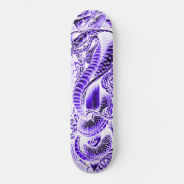 Lila Cobra Classic Skate Deck Skateboard