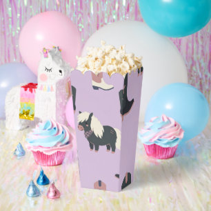 Lila-Cowgirl-Pony-&-Stiefel-Geschenkbox Geschenkschachtel