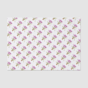 Lila Crocus Aquarellpapier Seidenpapier