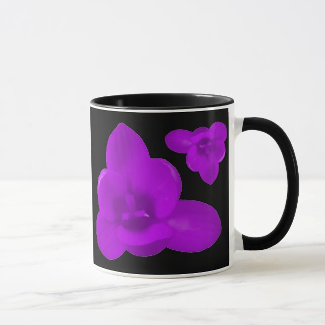 Lila Crocus Tasse (Rechts)