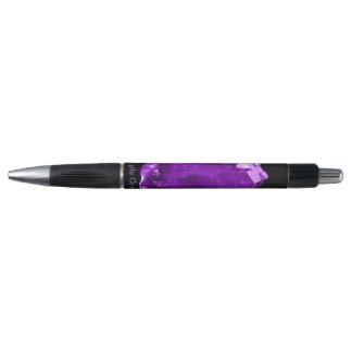 Lila Crystal Grip Pen Kugelschreiber