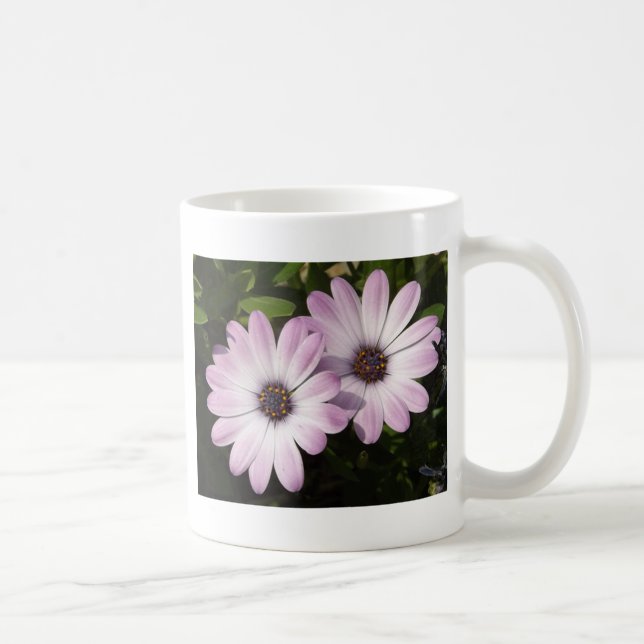 Lila Daisies Tasse (Rechts)
