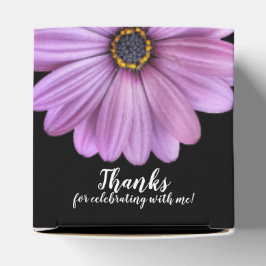 Lila Daisy 2"-Gastgeschenk-Box Geschenkschachtel