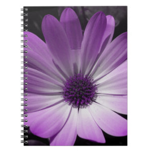 Lila Daisy Blume Notebook Notizblock