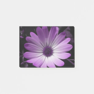 Lila Daisy Blume Post it notes Pad Post-it Klebezettel