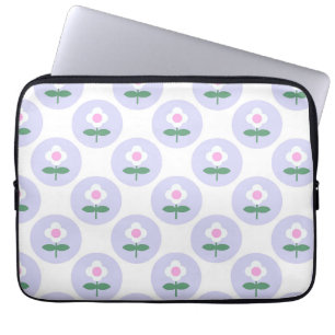 Lila Daisy Blume Tee Kinder Schlafzimmer Niedlich Laptopschutzhülle
