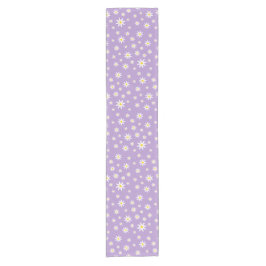 Lila Daisy Table Runner Kurzer Tischläufer