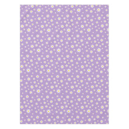 Lila Daisy-Tablett Tischdecke